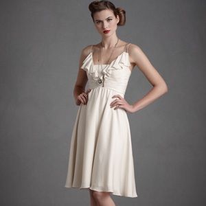 Silk BHLDN Couplet Dress